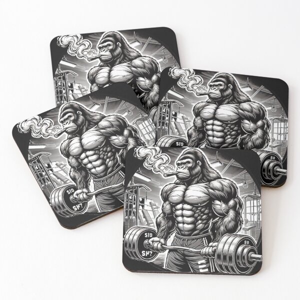 Item preview, Silber Back Gym Bicep Curls Stogie Beast designed and sold by neildoch.