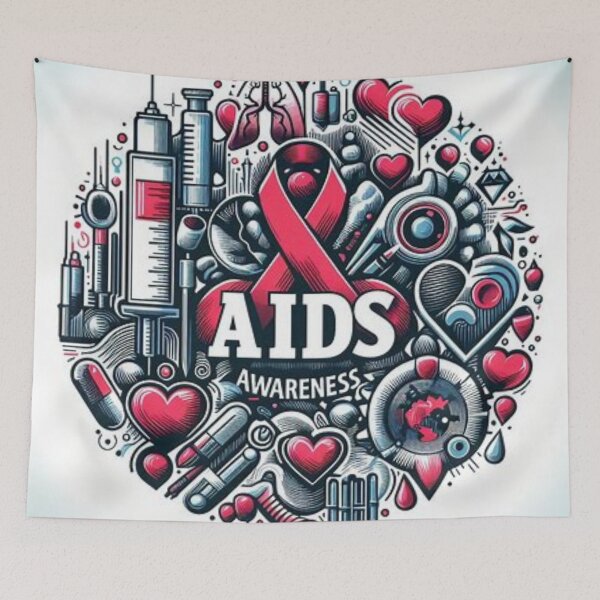 Item preview, AIDS Awareness designed and sold by Shs-Kenya.