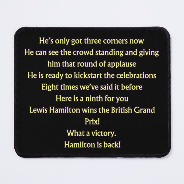 Item preview, Lewis Hamilton - Formula 1 designed and sold by CrazyFace5.