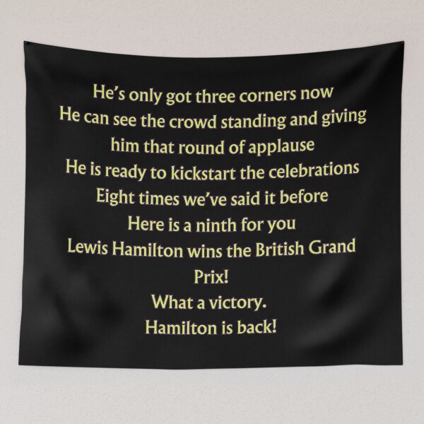 Item preview, Lewis Hamilton - Formula 1 designed and sold by CrazyFace5.