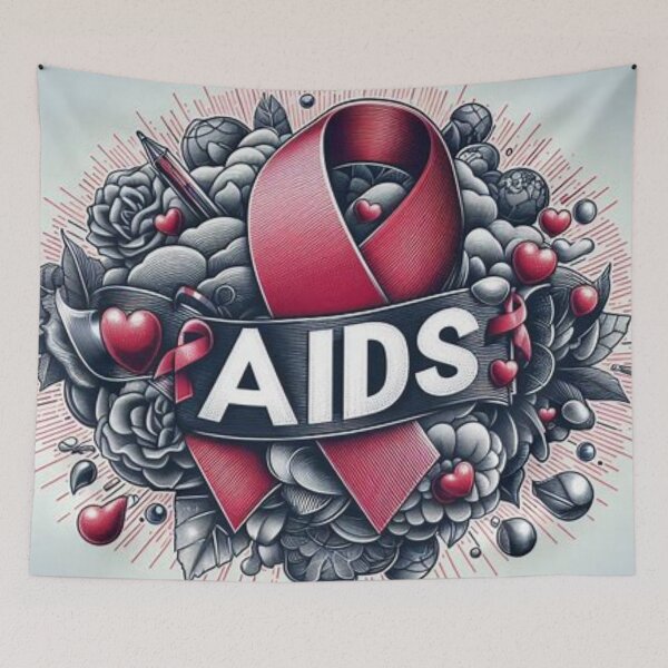 Item preview, AIDS Awareness designed and sold by Shs-Kenya.