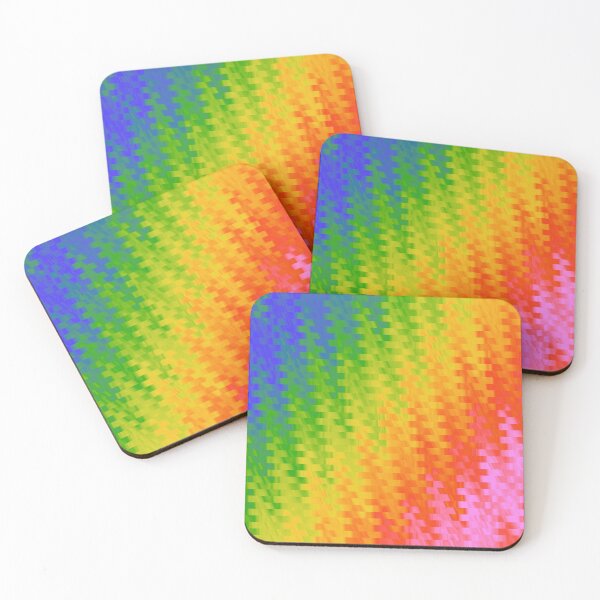 Item preview, Abstract Whimsical Rainbow Fractal Wishes 3 designed and sold by SXW Designs.