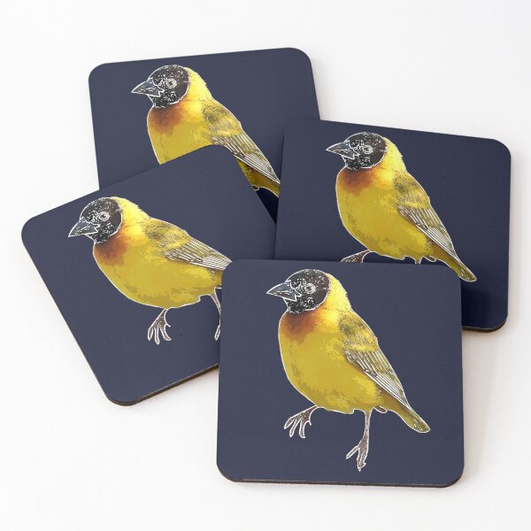 Item preview, Black-headed Weaver White Alternate Design  designed and sold by designsasstultd.
