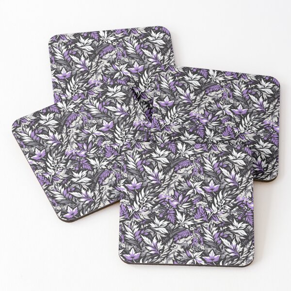 Item preview, Purple Leaf Pattern designed and sold by RuggedSchemes.