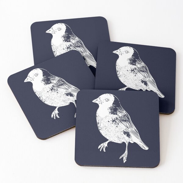 Item preview, Black-headed Weaver White Design  designed and sold by designsasstultd.