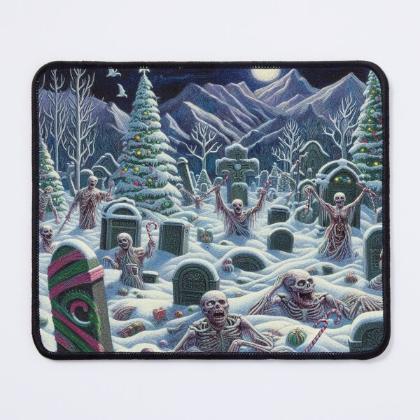 Item preview, Frosty Graveyard Christmas – Perfect Present designed and sold by Imaginarium of Chaos falcon88 .