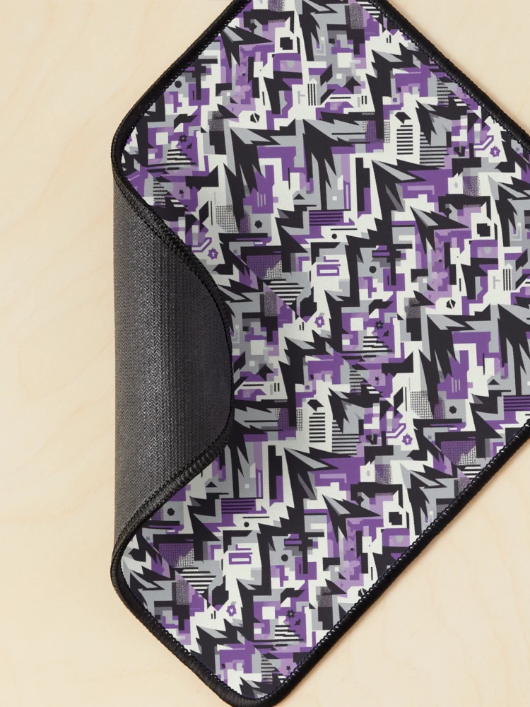 Thumbnail 2 of 5, Mouse Pad, Purple Abstract Pattern designed and sold by RuggedSchemes.