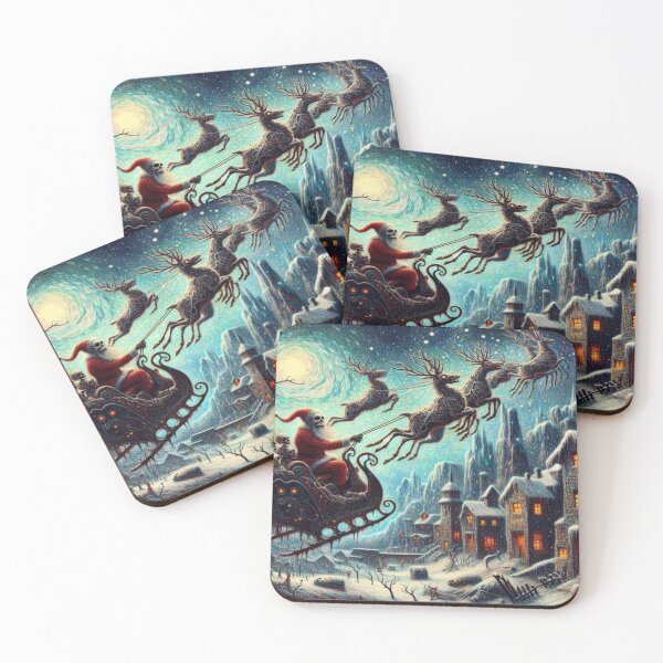 Item preview, Zombie Sleigh Nightmare – Perfect Present designed and sold by Imaginarium of Chaos falcon88 .