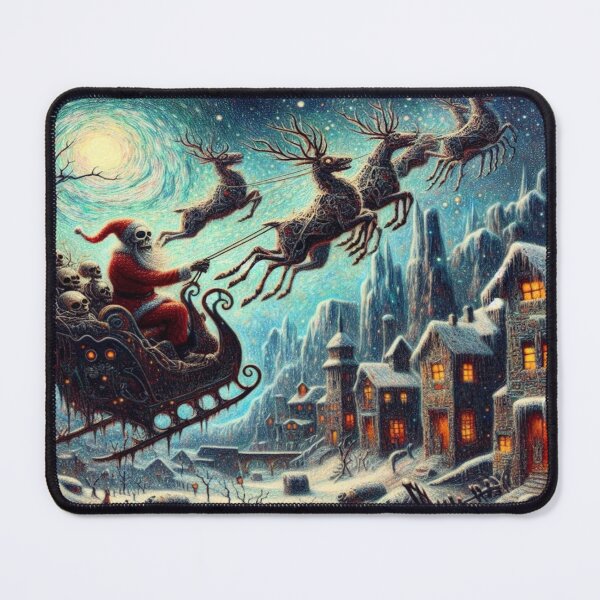 Item preview, Zombie Sleigh Nightmare – Perfect Present designed and sold by Imaginarium of Chaos falcon88 .