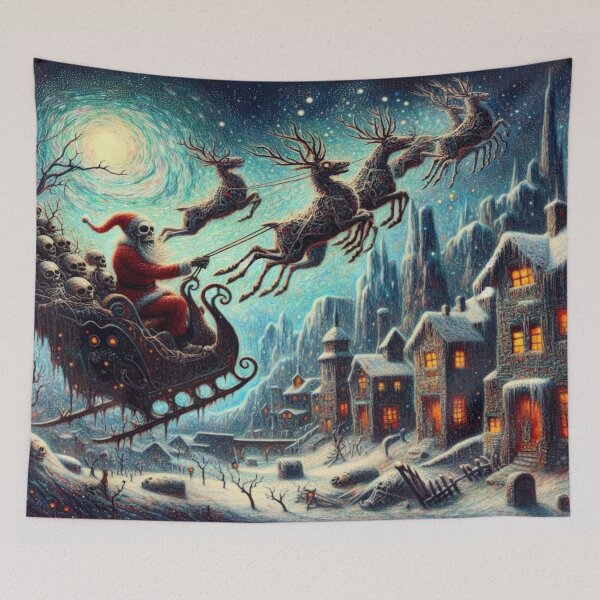 Item preview, Zombie Sleigh Nightmare – Perfect Present designed and sold by Imaginarium of Chaos falcon88 .