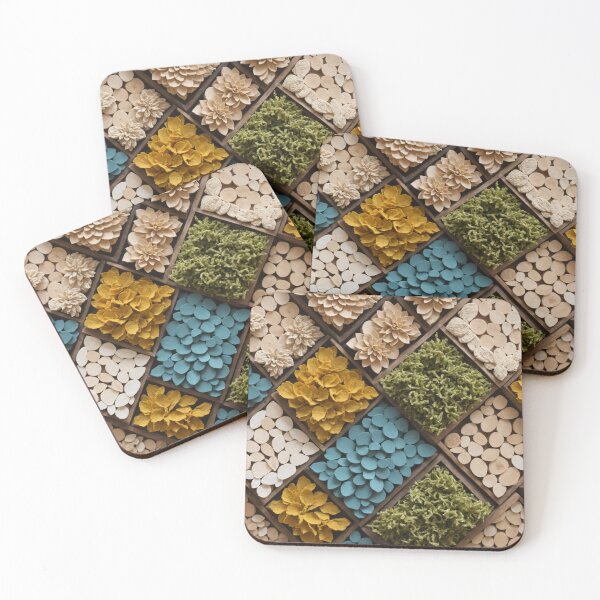 Item preview, Nature's Palette A Vibrant Display of Wooden Flowers and Petals designed and sold by yaser1234.