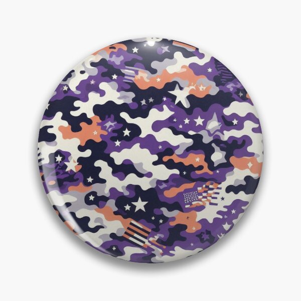 Item preview, Purple Orange Camo Pattern  designed and sold by RuggedSchemes.