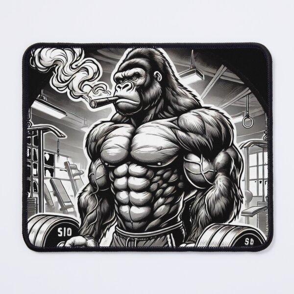 Item preview, Silber Back Gym Bicep Curls Stogie Beast designed and sold by neildoch.