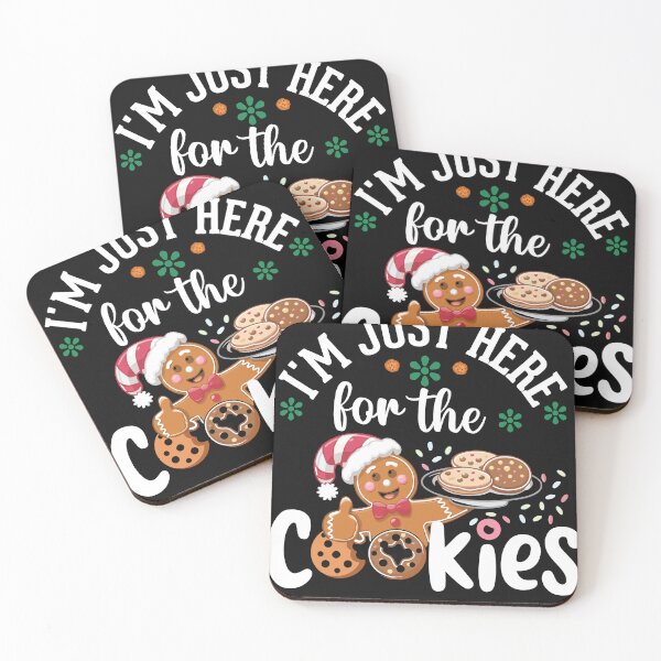 Item preview, I'm Just Here for Cookies – Christmas Baking & Cookie Lover Design designed and sold by T-M-Design.