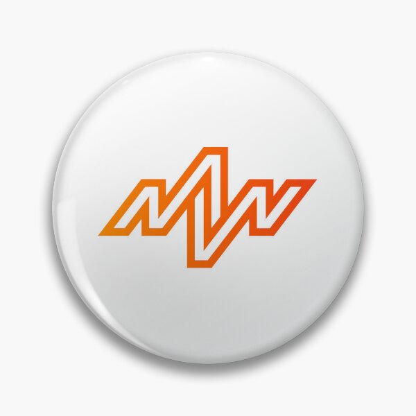 Item preview, MW or WM Pulse Lettermark Logo designed and sold by rasagamastore.