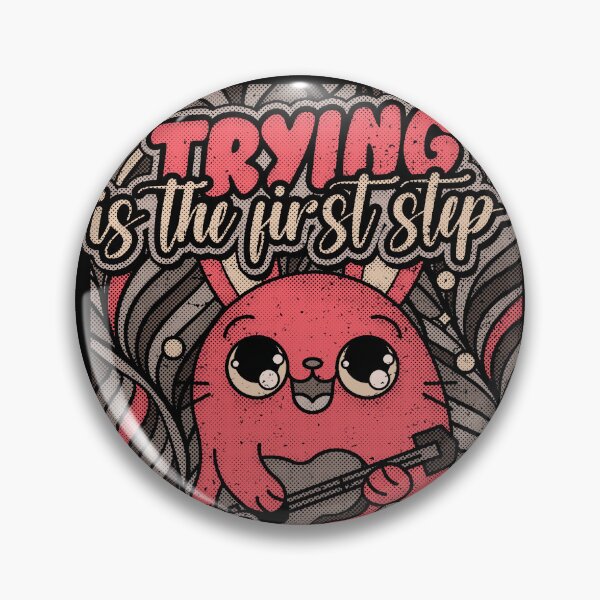 Item preview, Trying is the first step towards failing* Funny sarcastic  designed and sold by Kraftees.