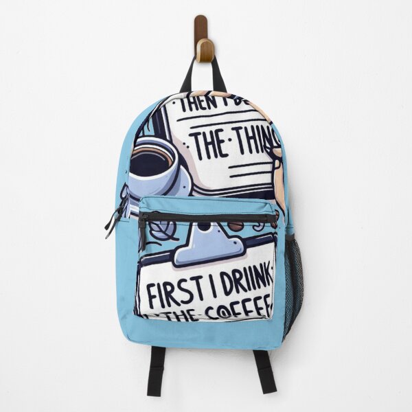 Item preview, FIRST I DRINK THE COFFE THEN I DO THE THINGS,funny tshirt designed and sold by idizayilstore.