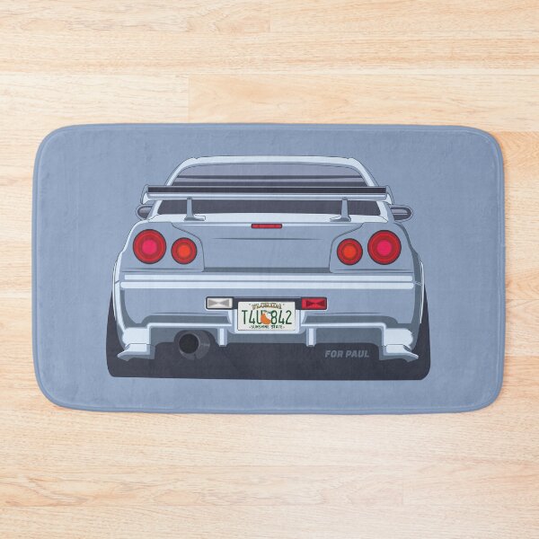 Item preview, For Paul - JDM R34 GT-R Tribute Art designed and sold by UPPrints.