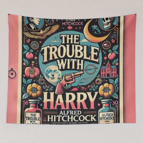 Item preview, Alfred Hitchcock "THE TROUBLE WITH HARRY" designed and sold by Shs-Kenya.
