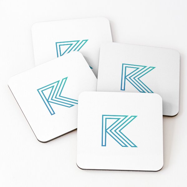 Item preview, Initial RK or KR Lettermark Logo designed and sold by rasagamastore.