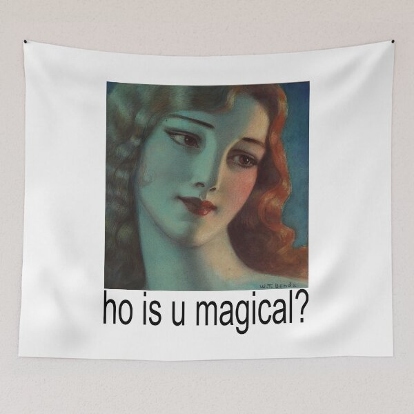 Item preview, ho is u magical? designed and sold by sweetb3rry.