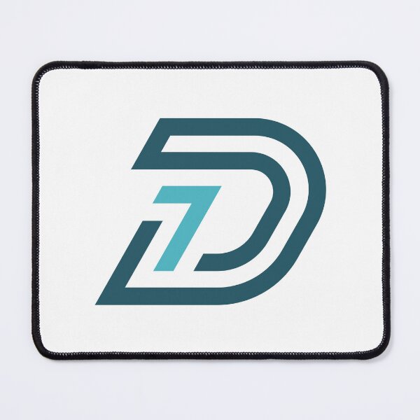Item preview, D7 or 7D Lettermark Logo designed and sold by rasagamastore.