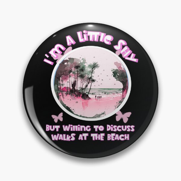Aperçu de l'œuvre Je suis un peu timide mais je suis prêt à discuter des promenades à la plage créée et vendue par NuttySqueaky.