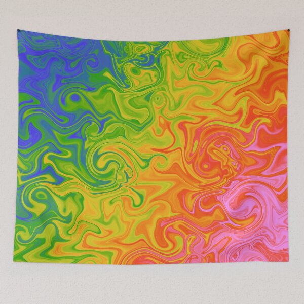 Item preview, Abstract Whimsical Rainbow Fractal Wishes 11 designed and sold by SXW Designs.