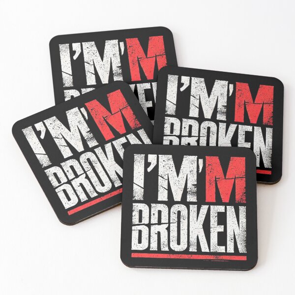 Item preview, I'm Ok I'm Broken Invisible Illness Men Women I Am Ok Broken designed and sold by SztylishDesigns.