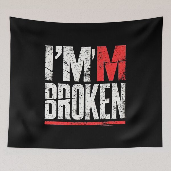 Item preview, I'm Ok I'm Broken Invisible Illness Men Women I Am Ok Broken designed and sold by SztylishDesigns.