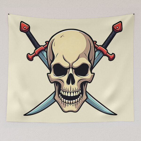 Item preview, Skull and swords designed and sold by Sopilka.