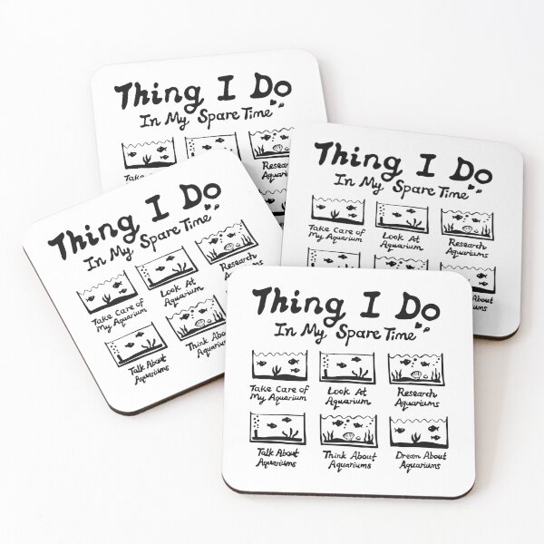 Item preview, Funny Aquarist Enthusiast Fishkeeper Things I Do in My Free Time Fish Aquarium  designed and sold by FociCreate.
