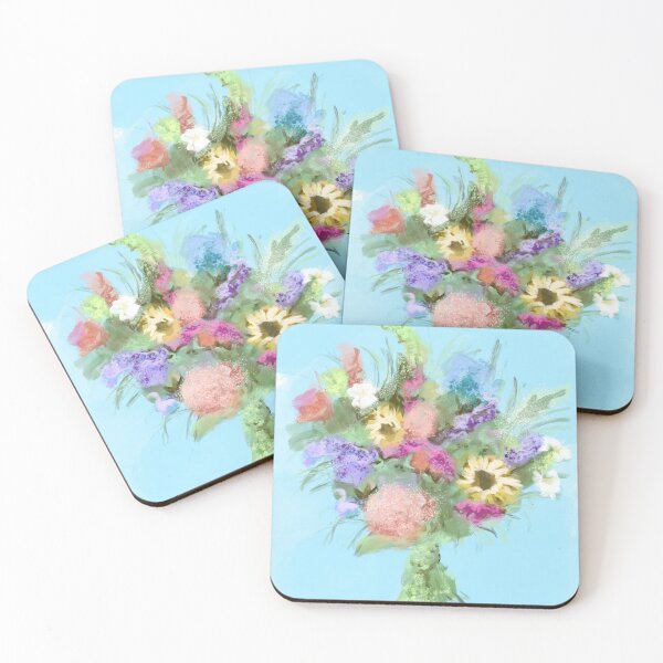 Item preview, Pastel Bouquet of Flowers designed and sold by EHSart.