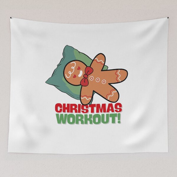 Item preview, Christmas Cookie Workout designed and sold by WhimsyBoutique.