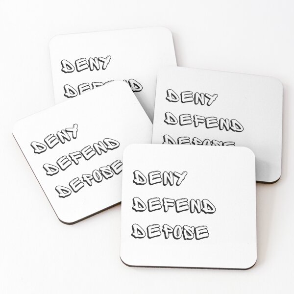 Item preview, Deny Defend Depose designed and sold by FawadAhmad.