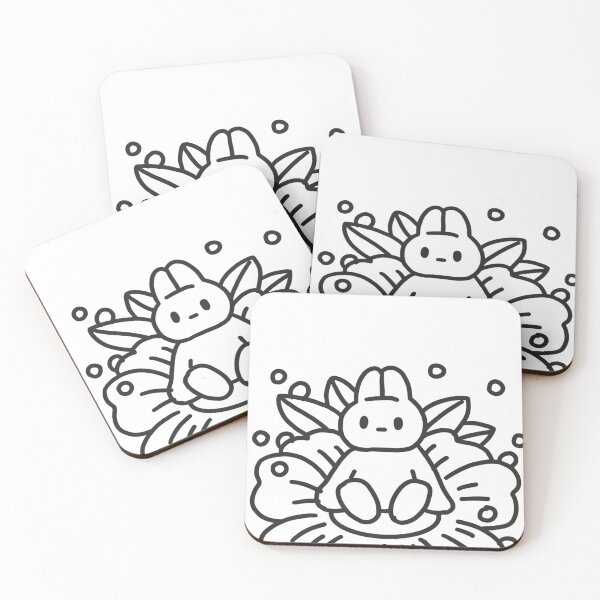 Item preview, Bunny on Flower by DRAW WITH BOO designed and sold by DRAW-WITH-BOOO.