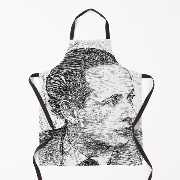 Item preview, LOUIS ARAGON ink portrait .1 designed and sold by lautir.