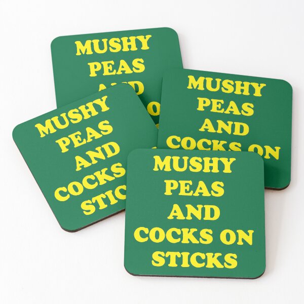 Item preview, Mushy Peas and Cocks on Sticks designed and sold by ChickenFund.