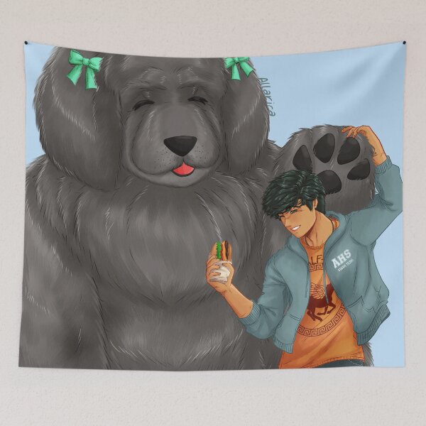Item preview, A Boy and his Hellhound designed and sold by allarica.