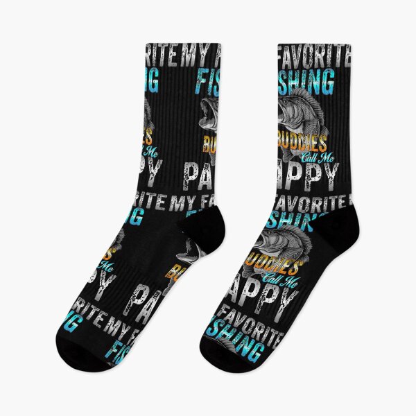 Item preview, My Favorite Fishing Buddies Call Me Pappi - Fishing Family designed and sold by Smix Pixels.