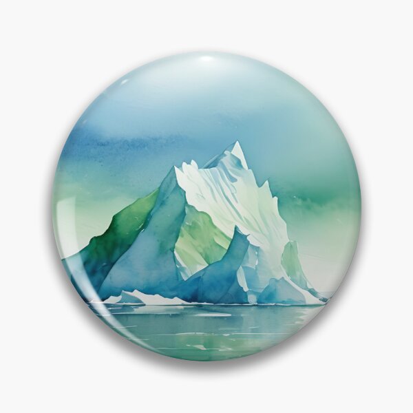 Item preview, Iceberg Watercolor designed and sold by peakfreak.