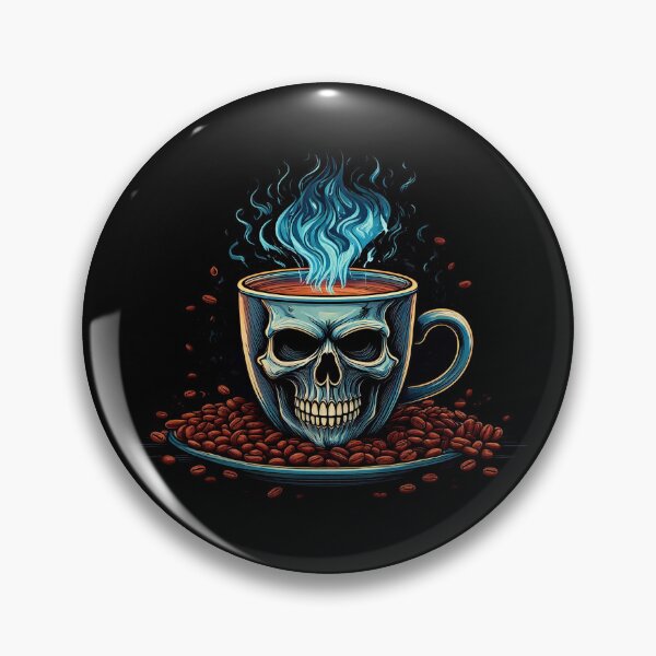 Item preview, Coffee Skull designed and sold by DigiSteve.