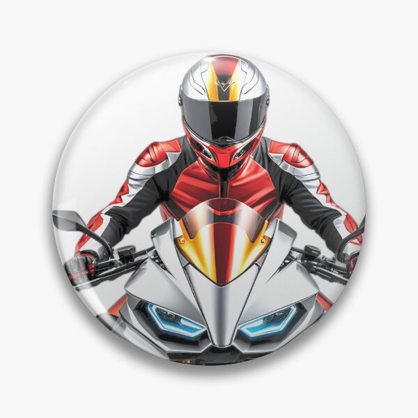 Item preview, Futuristic motorcycle ultra colorful face designed and sold by Dan9010.