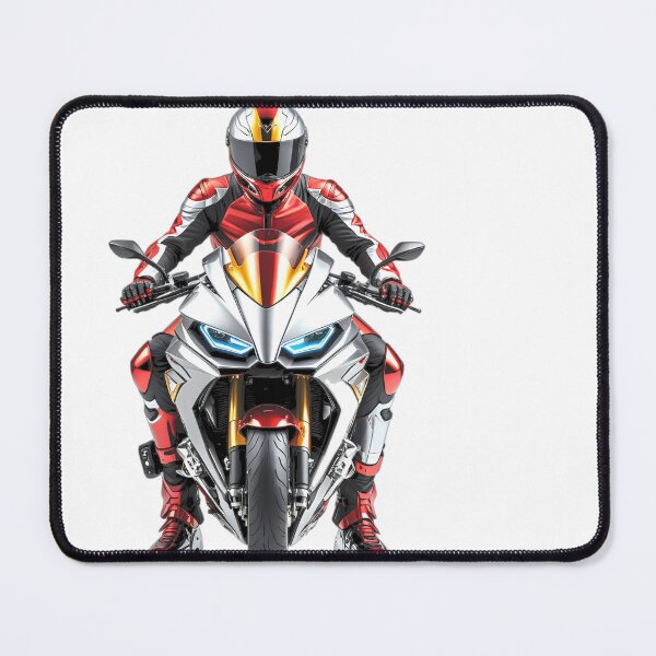 Item preview, Futuristic motorcycle ultra colorful face designed and sold by Dan9010.