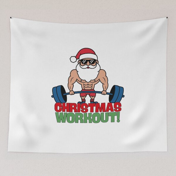 Item preview, Christmas Workout designed and sold by WhimsyBoutique.