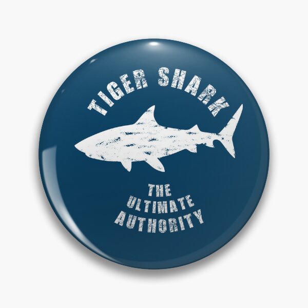 Item preview, Tiger Shark - The Ultimate Authority, Unique designed and sold by villacreativa.