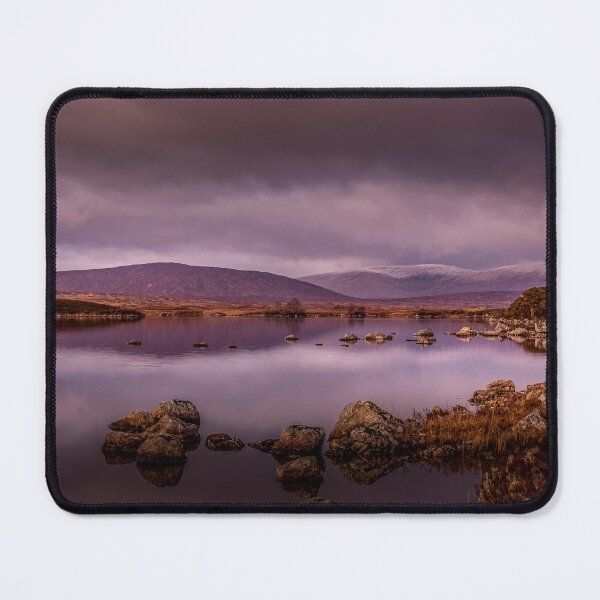 Item preview, "Tranquil Reflections at Loch Nah Achlaise" designed and sold by philpace.
