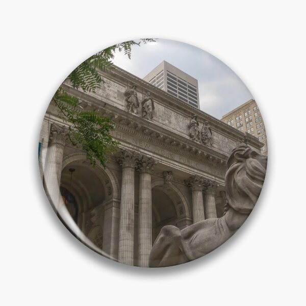 Item preview, Exterior de la Biblioteca Pública de Nueva York designed and sold by jrtwynam.