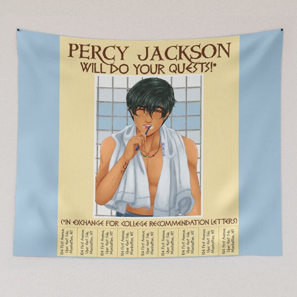 Item preview, Percy Jackson New Rome Quest Poster designed and sold by allarica.