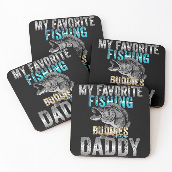 Item preview,  My Favorite Fishing Buddies Call Me Daddy - Fishing Family designed and sold by Smix Pixels.